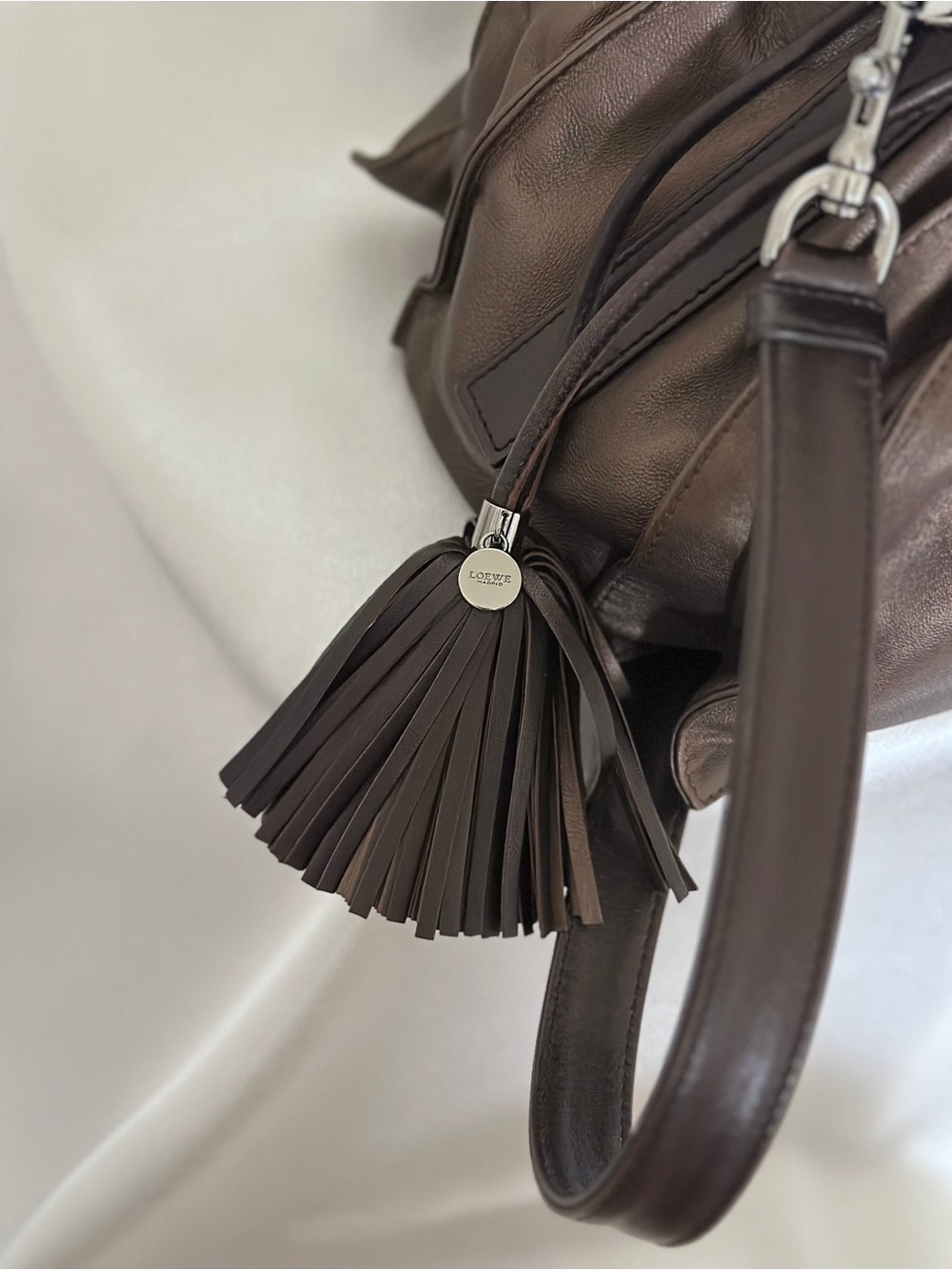 Loewe Flamenco Anagram Shoulder/crossbody Leather bag - Picture 3 of 15